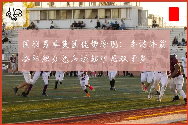 国羽男单集团优势浮现:李诗沣翁泓阳积分总和远超印尼双子星