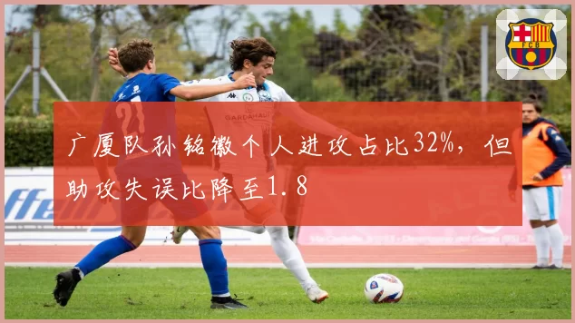 广厦队孙铭徽个人进攻占比32%，但助攻失误比降至1.8